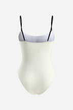 Ivory Contrast Swimsuit
