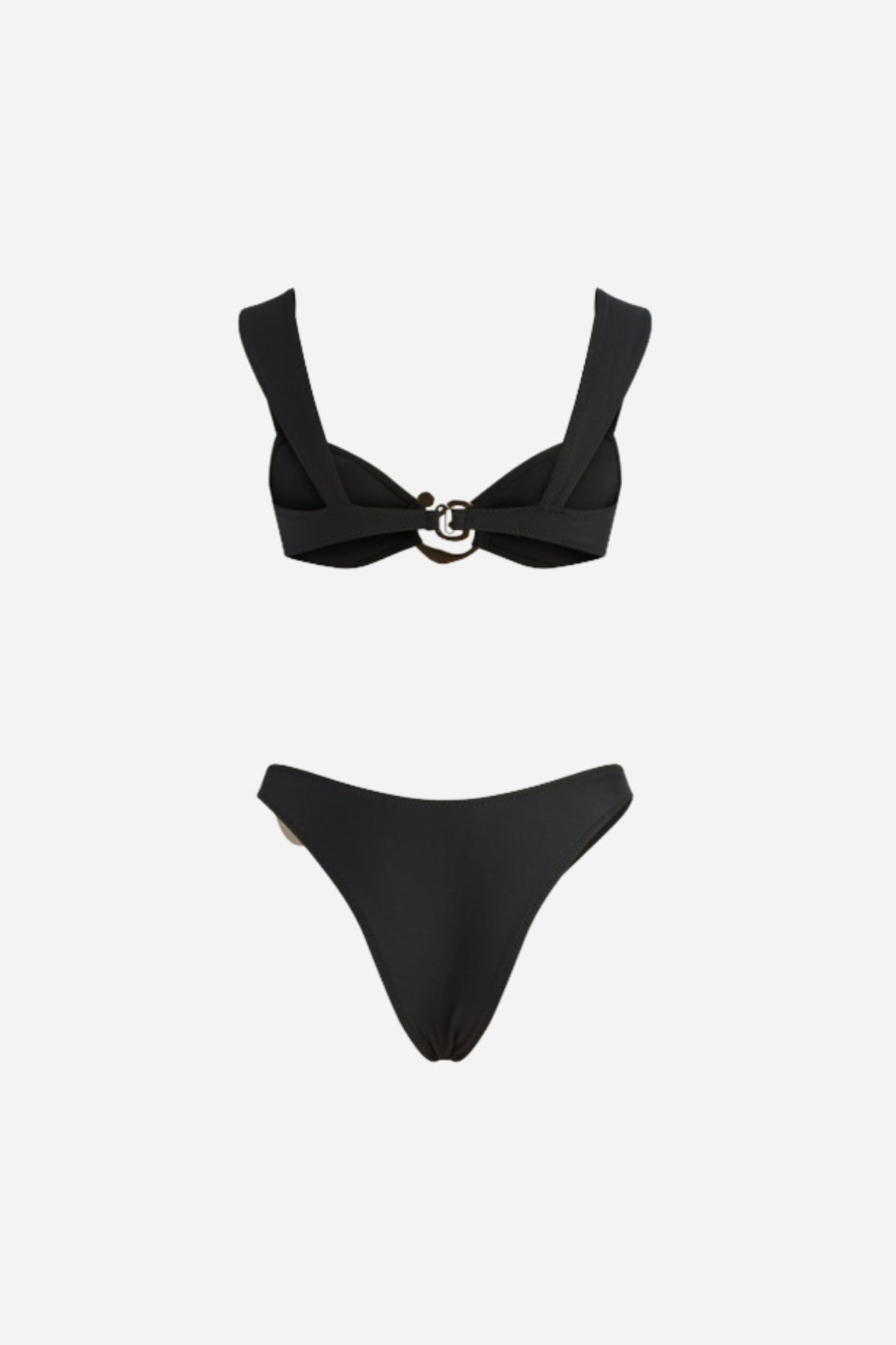 Black Bikini Gold Detail