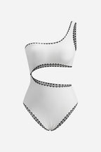 Ivory Stitch Swimsuit