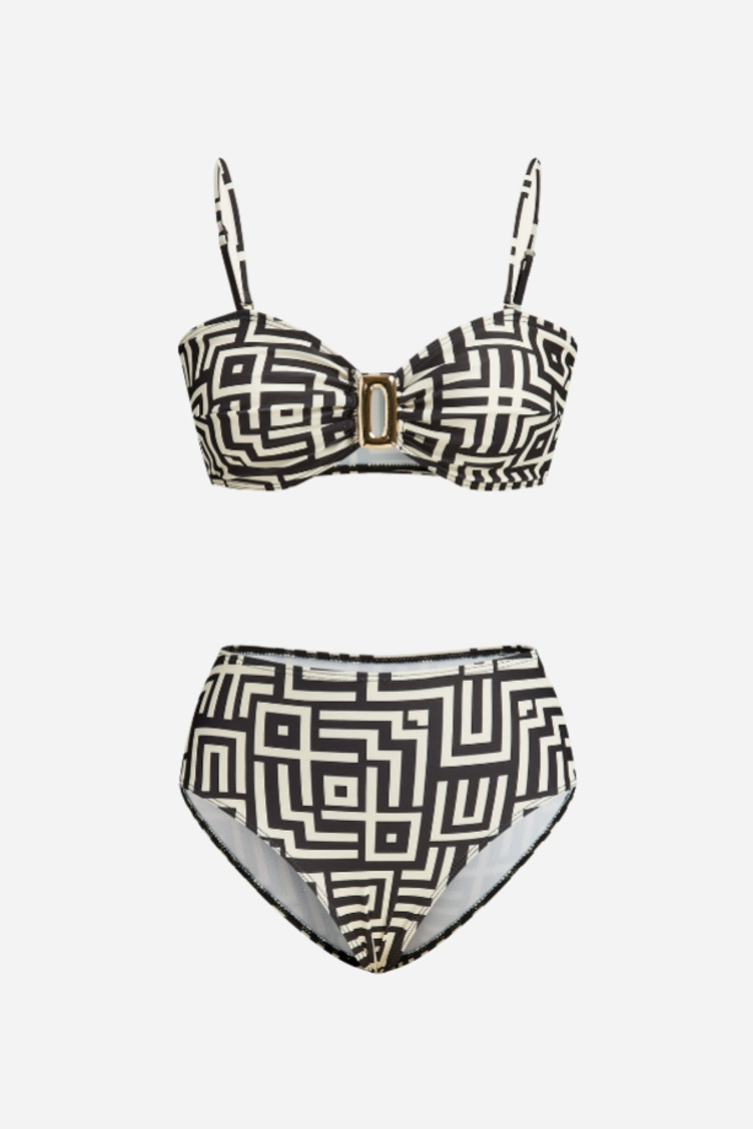Geometric Print Bikini