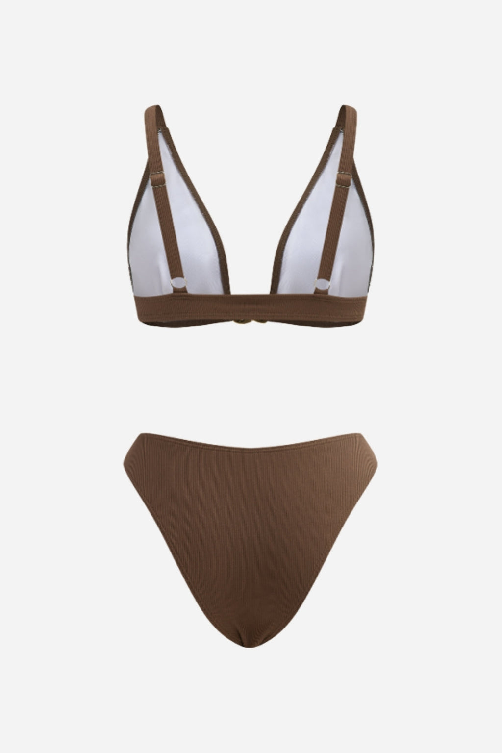 Elegant Brown Bikini