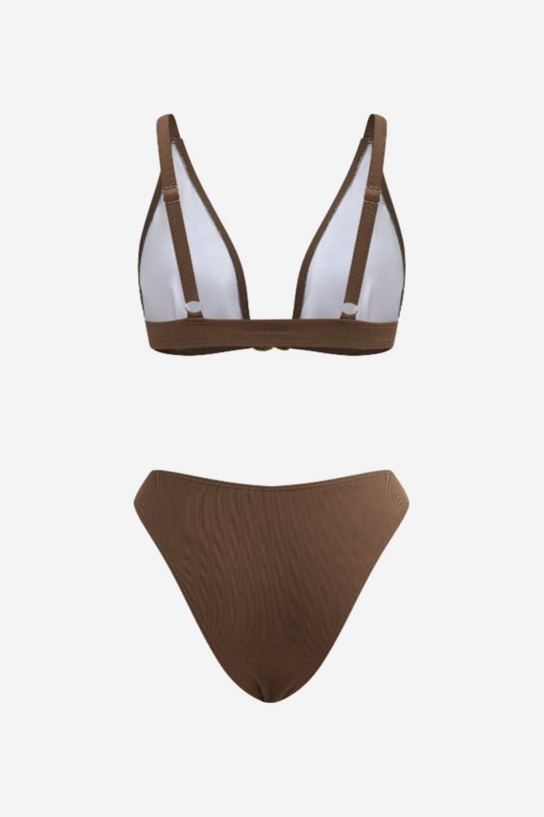 Elegant Brown Bikini