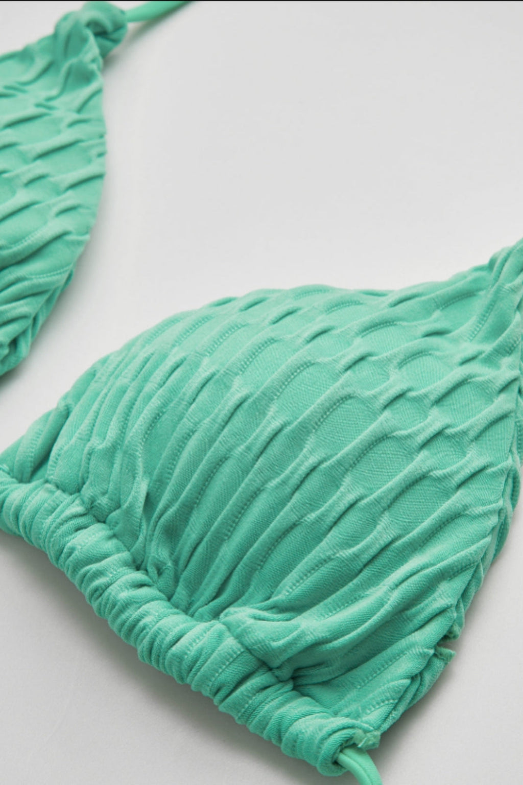 Textured Green Bikini