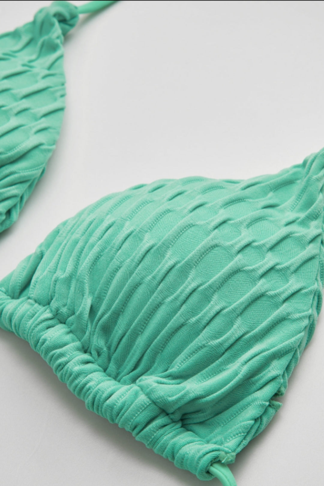 Textured Green Bikini
