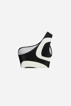 Bicolor Asymmetrical Bikini