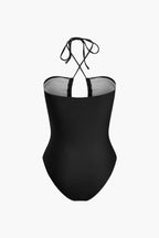 Mocha Draped Swimsuit