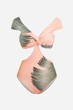 Peach Twist Swimsuit