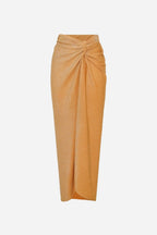 Elegant Gold Swimsuit & Sarong
