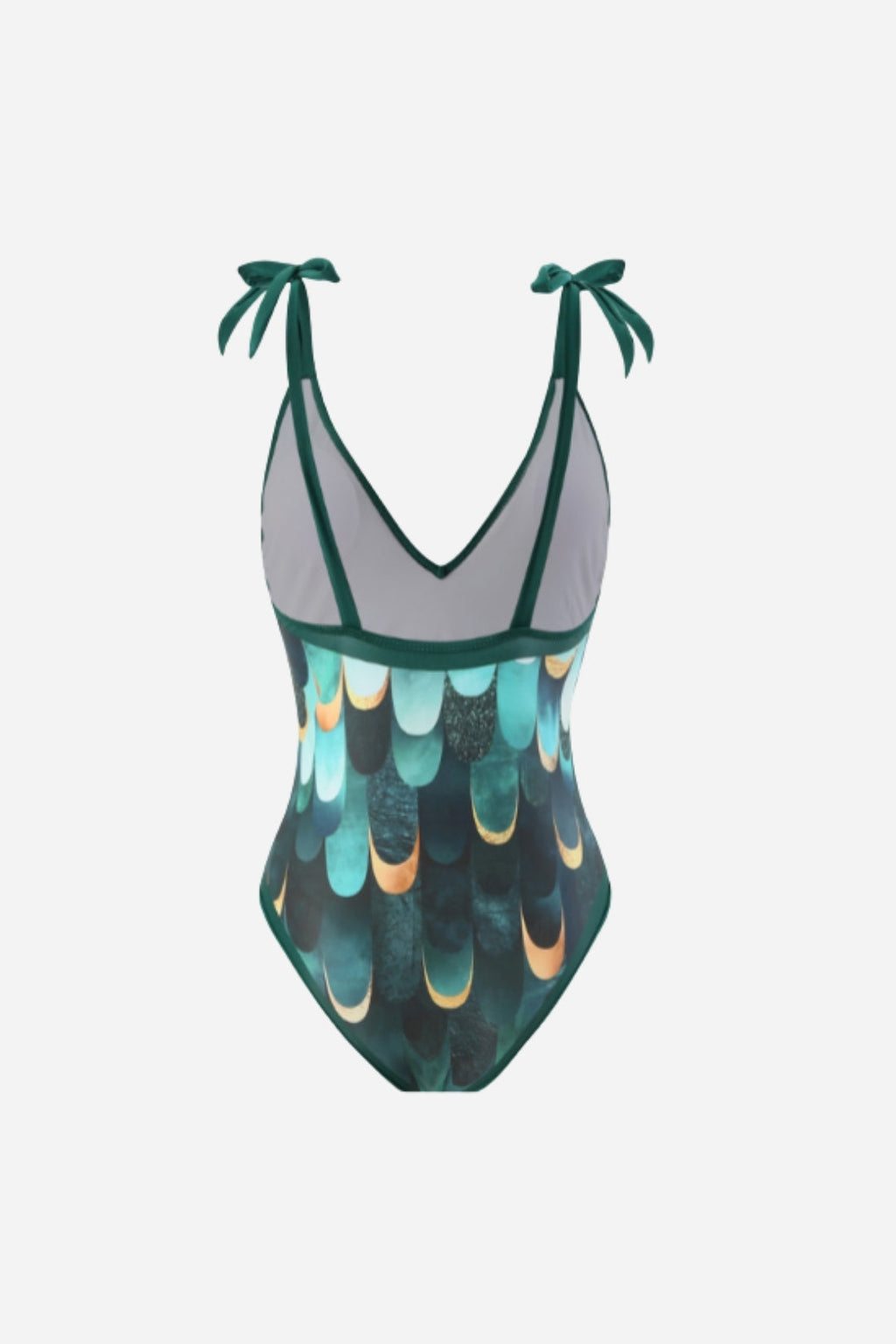 Green Scales Swimsuit & Pareo
