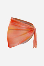 Orange Gradient Bikini & Sarong