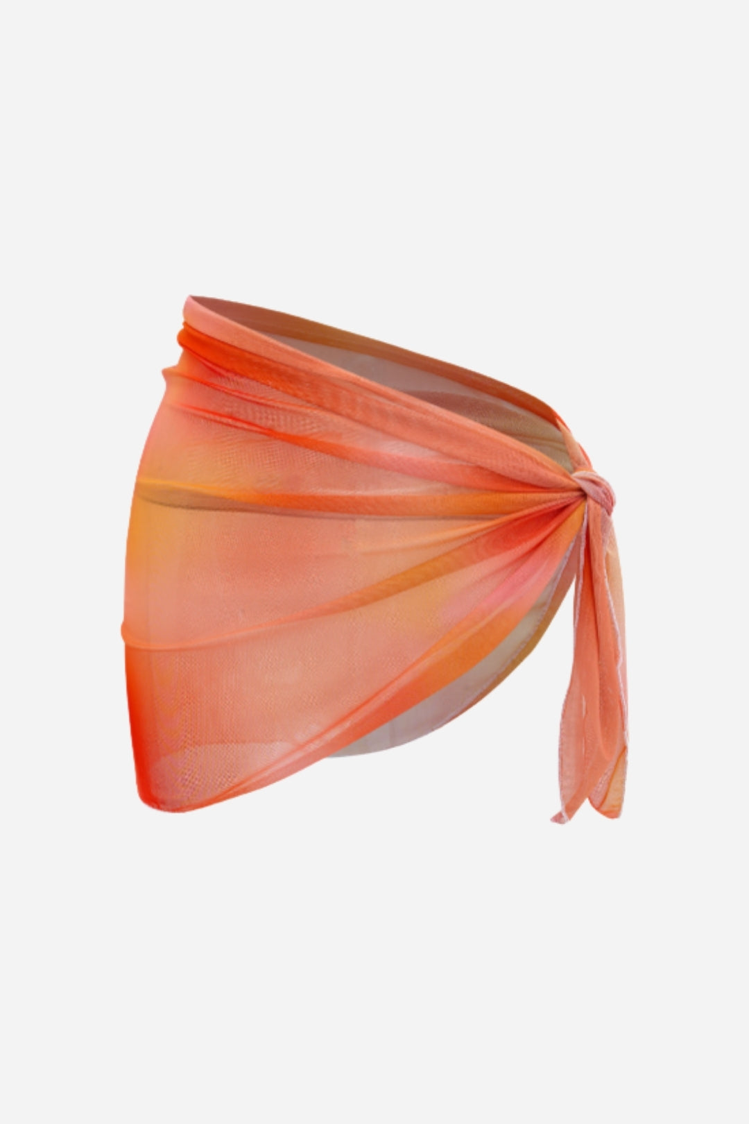 Orange Gradient Bikini & Sarong