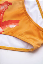 Orange Gradient Bikini & Sarong