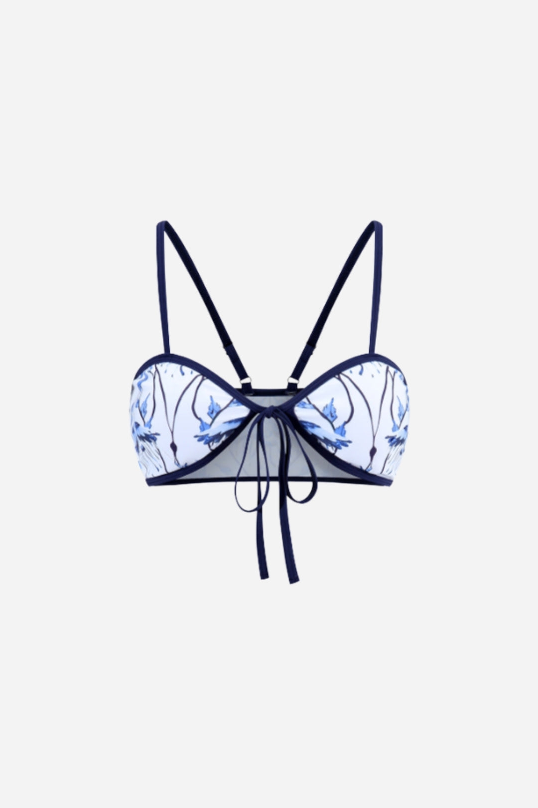 Printed Blue Bikini