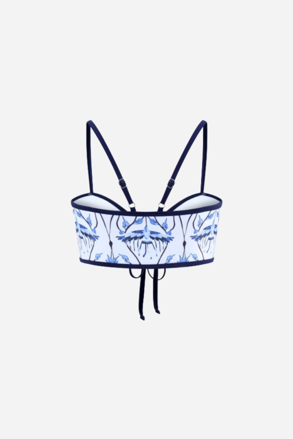 Printed Blue Bikini
