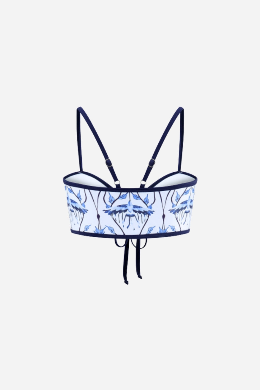 Printed Blue Bikini