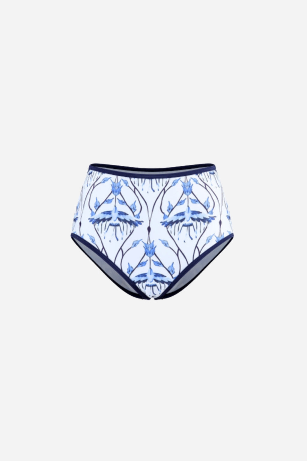 Printed Blue Bikini