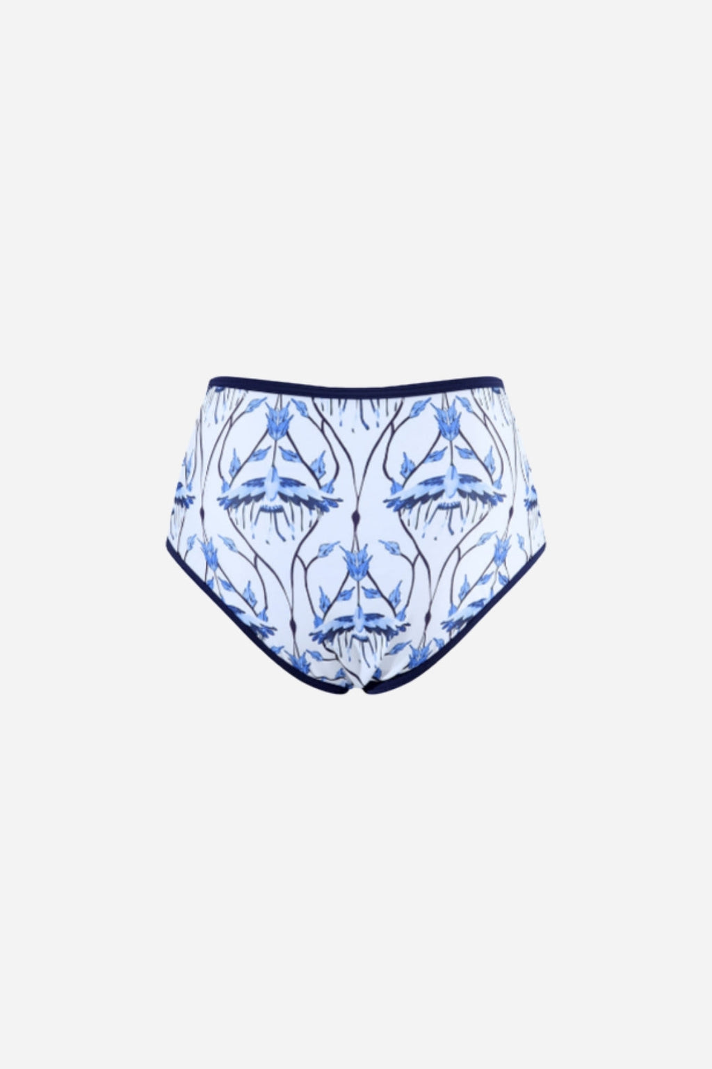 Printed Blue Bikini
