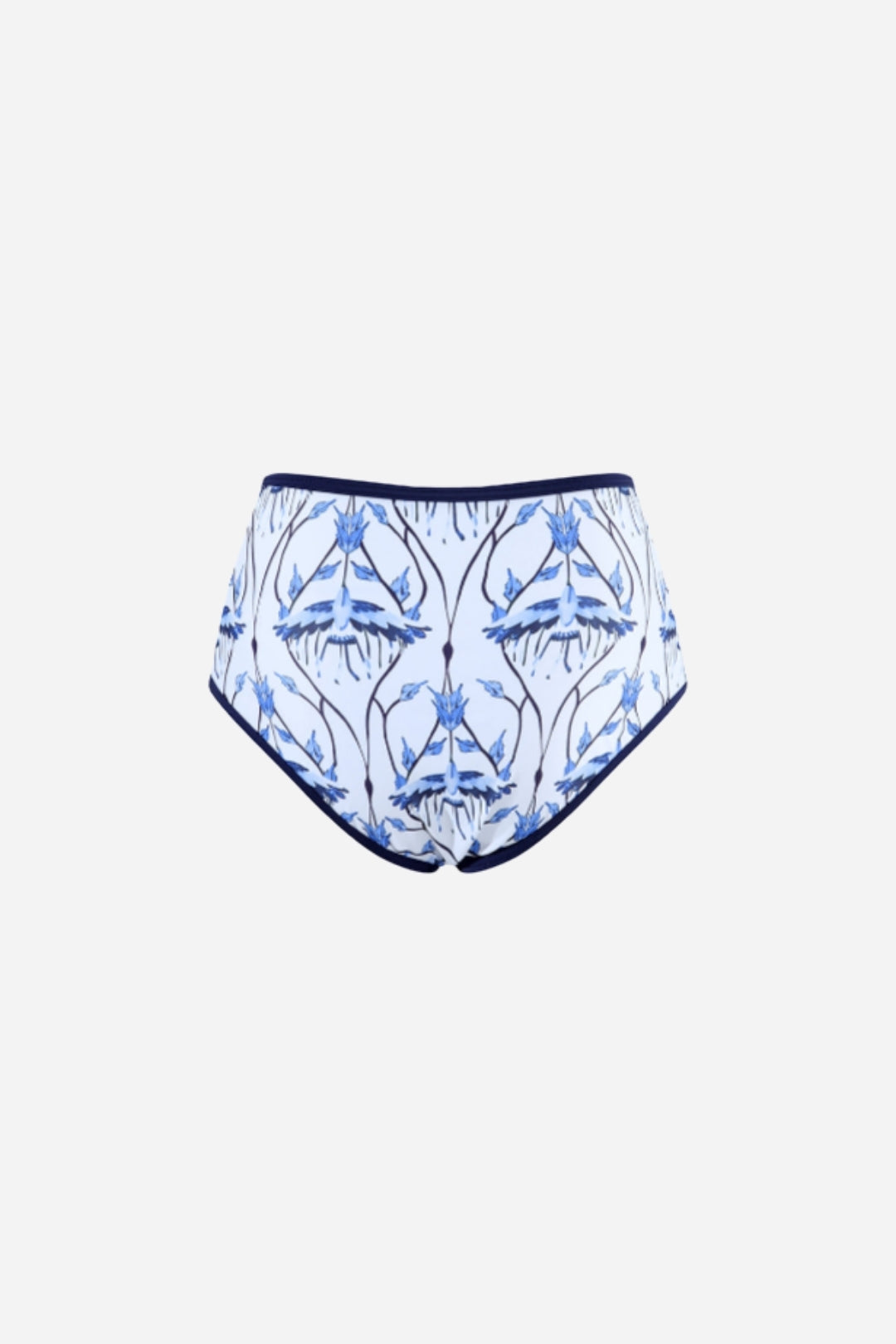 Printed Blue Bikini