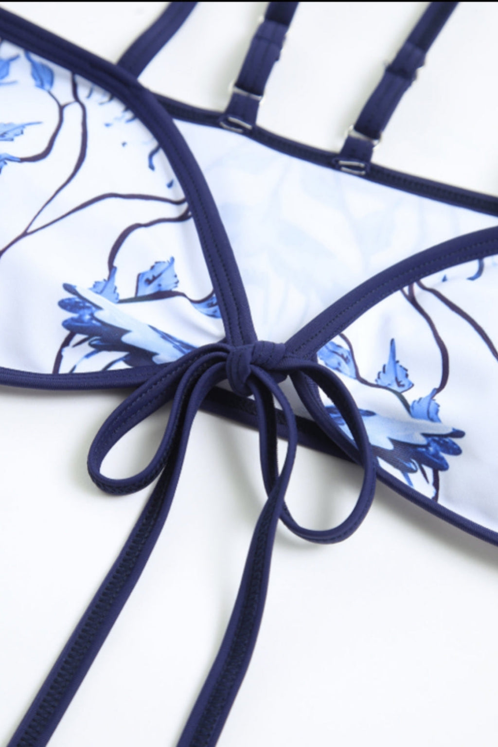 Printed Blue Bikini