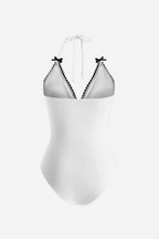 Ivory Lace Swimsuit