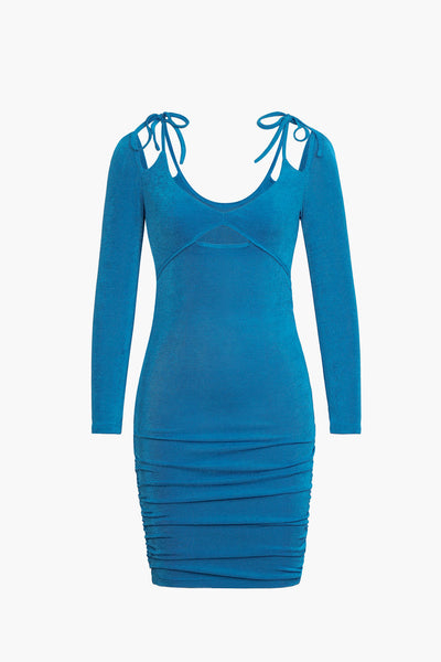 Blue Out Bodycon Elbise