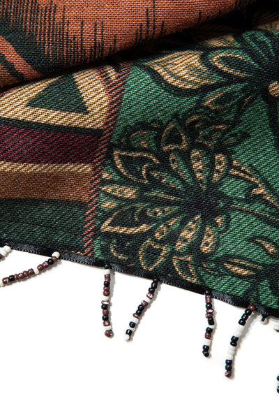 Ethnic Pattern Beaded Etek