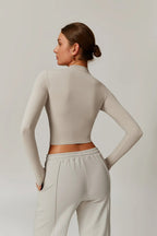 Rose Turtleneck Top – Sabbia
