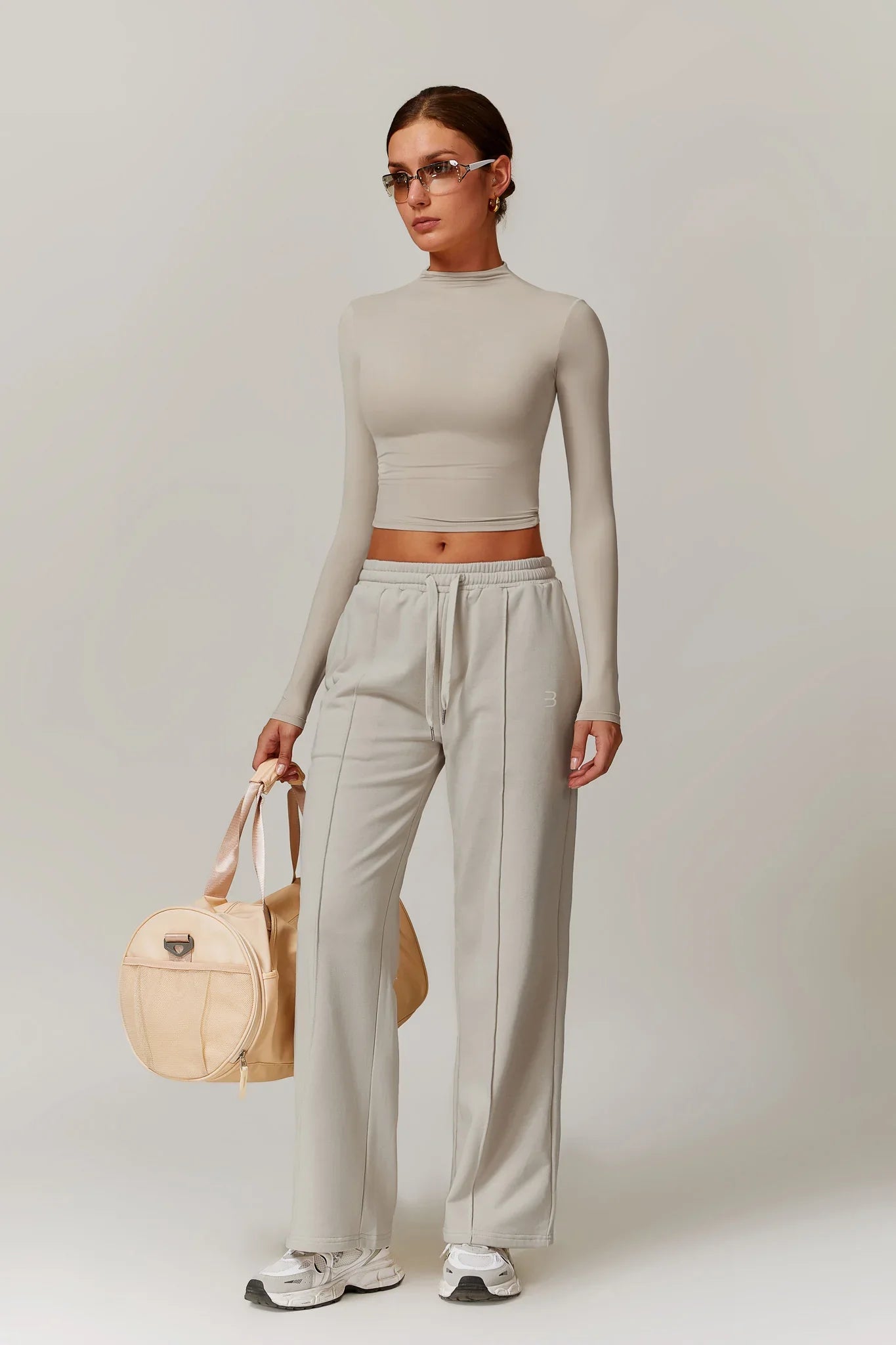 Rose Turtleneck Top – Sabbia