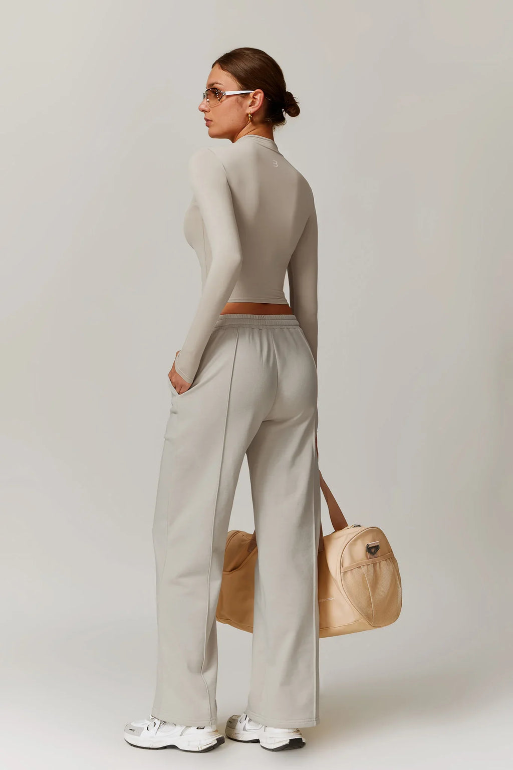 Rose Turtleneck Top – Sabbia