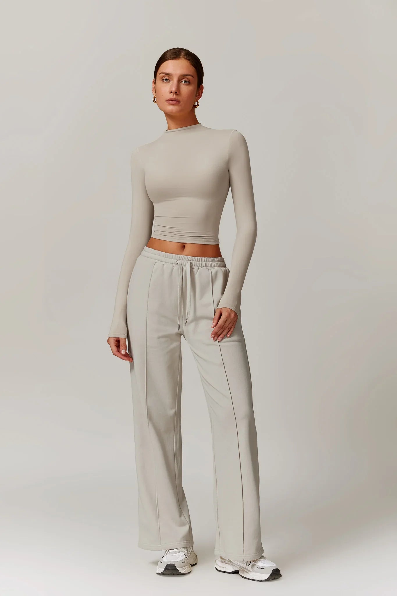 Rose Turtleneck Top – Sabbia