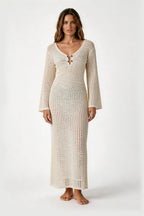 Openwork Beach Dress