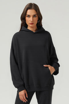 Sudadera con capucha Dex gruesa con lavado vintage