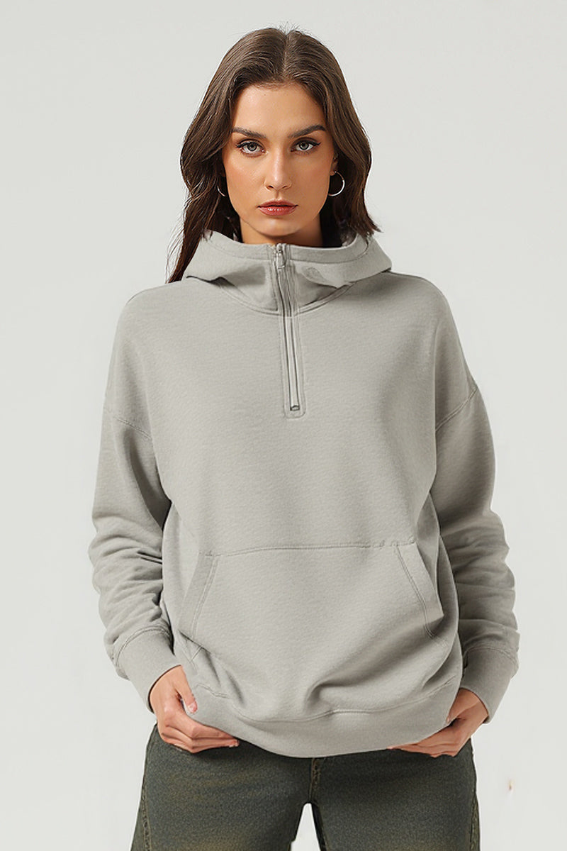 Hugo Half-Zip Heavyweight Hoodie
