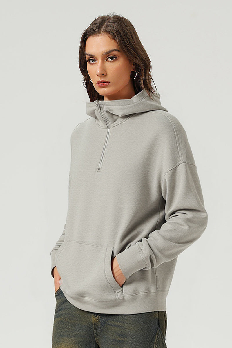 Hugo Half-Zip Heavyweight Hoodie