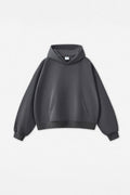 Jules Boxy Cropped Fleece Hoodie