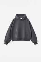 Jules Boxy Cropped Fleece Hoodie