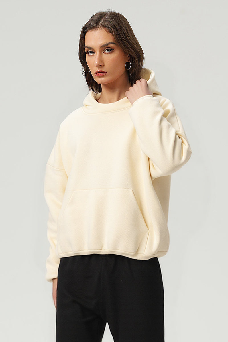 Rex Oversized Cropped Hoodie