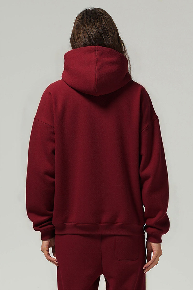 Unisex fleece oversized hoodie