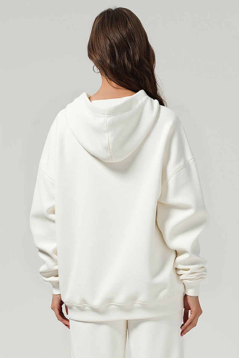 Unisex fleece oversized hoodie