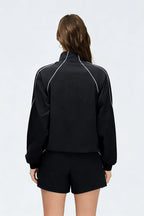Women's quick-drying and breathable coat and shorts set