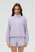 Rhea Zip Jacket & Shorts Set