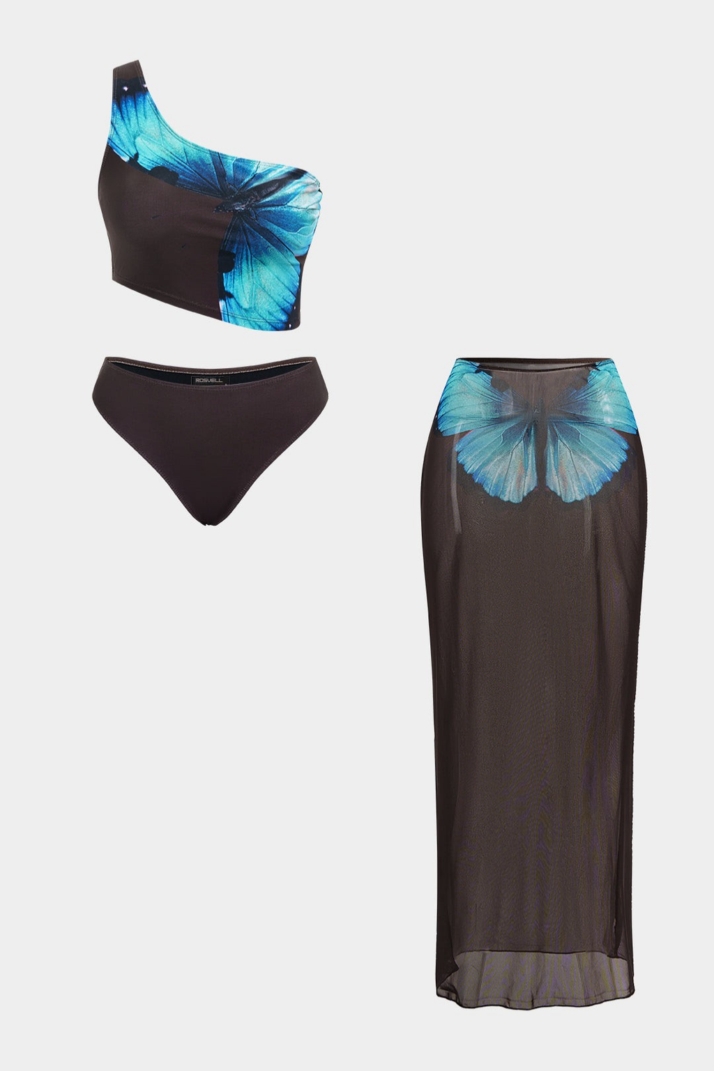 Butterfly Bikini & Pareo Set