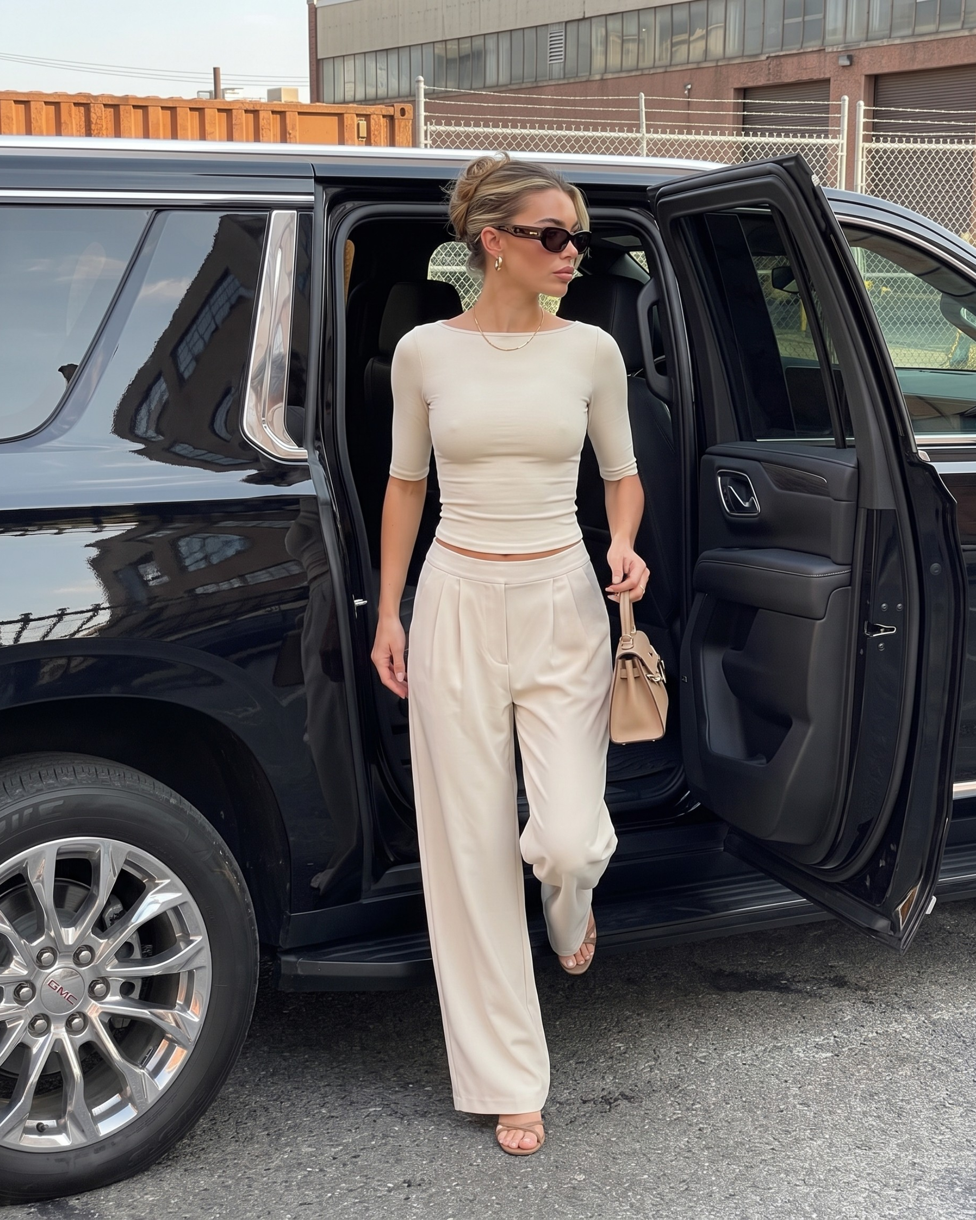 Nola Straight Leg Pant — Panna