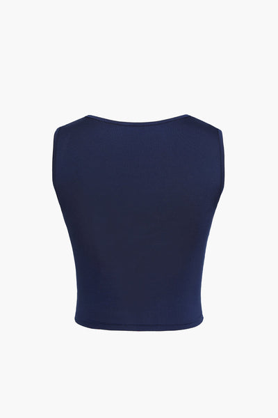 Square Neck Crop