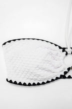 Ivory Edge Contrast Bikini Set