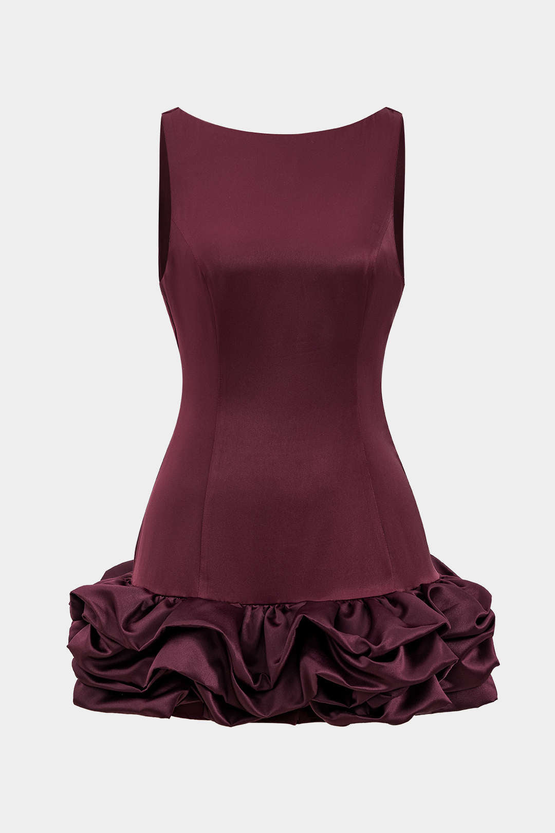 Fırfırlı Mini Elbise