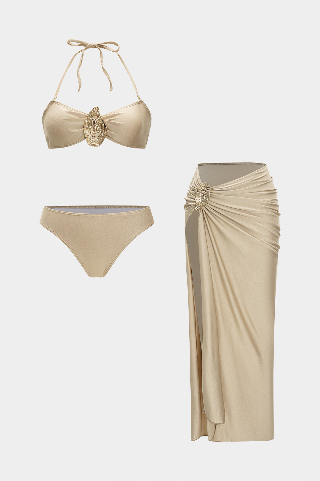 Yüzük Pareo Bikini Takımı 