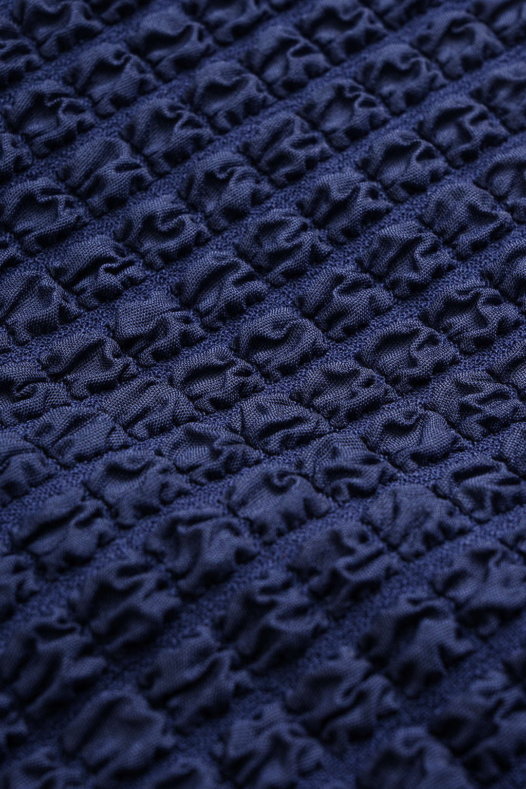 Textured Blue Bikini