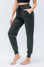 High-Waist Drawstring Jogger