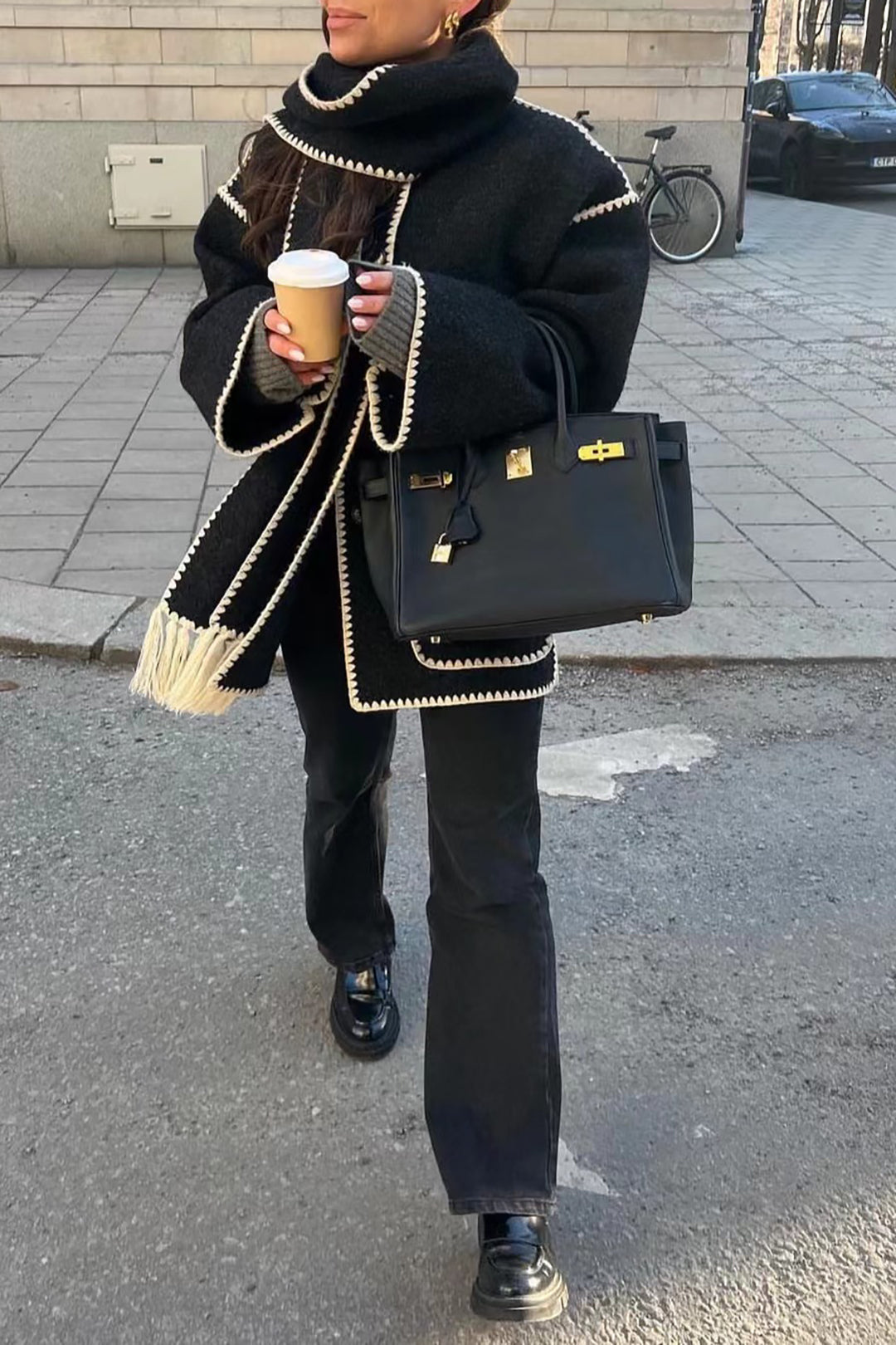 Manteau Écharpe